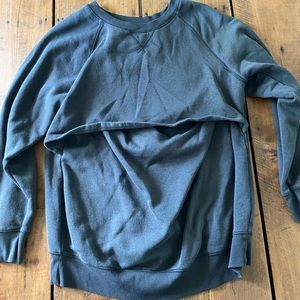 Old Navy Black Maternity/Nursing Sweater